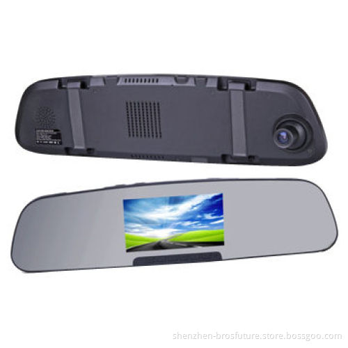 Ambarella A7,super HD 4.3" LCD 120degree WDR&HD Rear-view Mirror Car Black Box